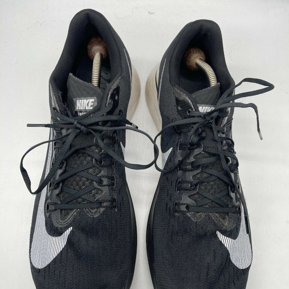 Nike Zoom Fly Mens Running Shoes Black White Size 12 EU 46 - Picture 8 of 12